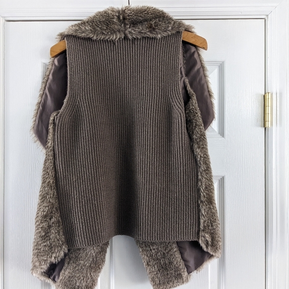 Maurice's Faux Fur Vest - Sz S - Picture 6 of 6